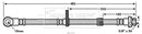 Borg & Beck Brake Hose  - BBH7554 fits Chrys Sebring,Jeep Compass