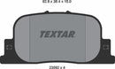 Textar Brake Pad Set - 2359201