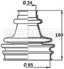 First Line Cv Joint Boot Kit Part No -FCB2280R