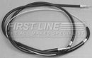 First Line Brake Cable -  Rear - FKB2980 fits Relay/Boxer/Ducato 02- (Disc)