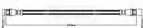 Borg & Beck Brake Hose  - BBH8247 fits Proton Savvy 1.2 10/05-3/11