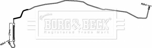 Borg & Beck Brake Hose Part No -BBH8593