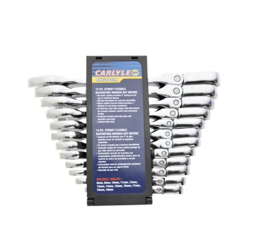 Carlyle 12 Piece Flexible Ratcheting Wrench Set