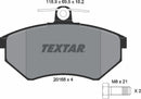 Textar Brake Pad Set - 2016801