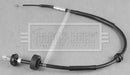 Borg & Beck Brake Cable- RH Rear -BKB6019