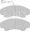 Key Parts Brake Pad Set - KBP1779 fits Fiat Ducato,Relay 01-06