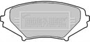 Borg & Beck Front Brake Pad Set - BBP1915 fits Mazda RX-8 2.6 03-