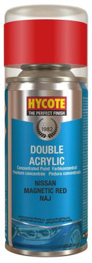 Hycote Double Acrylic Nissan Magnetic Red Spray Paint - 150ml