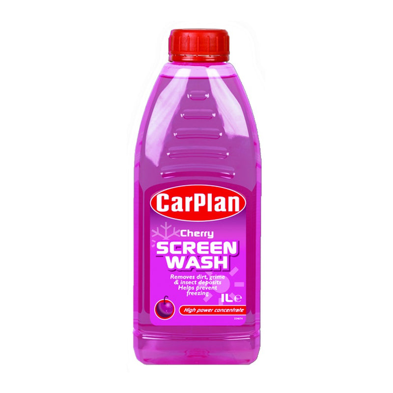 CarPlan FSW163 Cherry Fragranced Concentrated Screenwash 1L