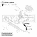 First Line Turbo Hose  - FTH1033 fits Fiat Doblo 1.3 MJTD 09-