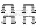 Borg & Beck Fitting Kit - Pads Part No -BBK1537