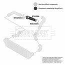 Borg & Beck Turbo Hose Part No -BTH1086