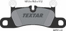 Textar Brake Pad Set - 2472101