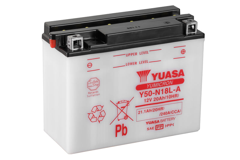 Y50-N18L-A (CP) 12V Yuasa YuMicron Battery (5470982602905)