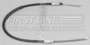 First Line Brake Cable- LH Rear - FKB2600 fits Peugeot 406 (drum) 2000-