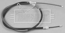 Borg & Beck Brake Cable- LH Rear -BKB2751