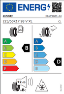Infinity 225 50 17 98V EcoFour tyre