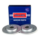 Borg & Beck Brake Disc Pair  - BBD4635 fits Audi A4 / A5 07-