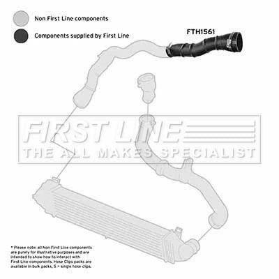 First Line Turbo Hose  - FTH1561 fits Ford Mondeo IV 2.0