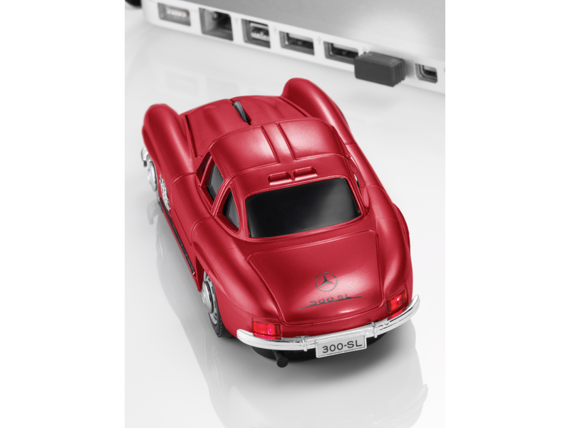 Mercedes-Benz Computer Mouse 300 Sl Red