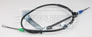 Borg & Beck Brake Cable - BKB3893 fits Transit Chassis Cab Rear Wheels 14-