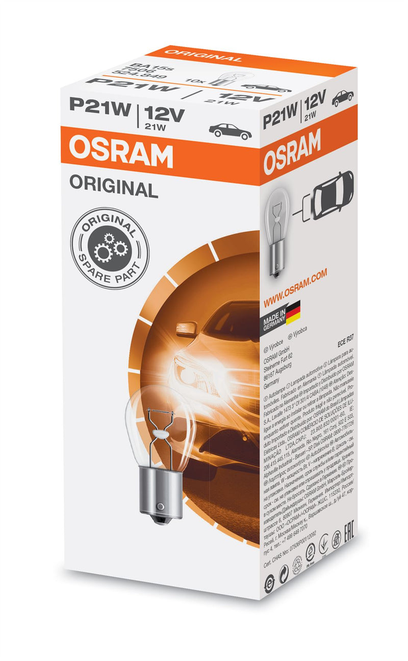 Osram Original Trade Pack of 10 Bulbs - 382 Brake & Indicator