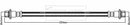Borg & Beck Brake Hose  - BBH7938 fits Toyota Auris,Corolla,Verso