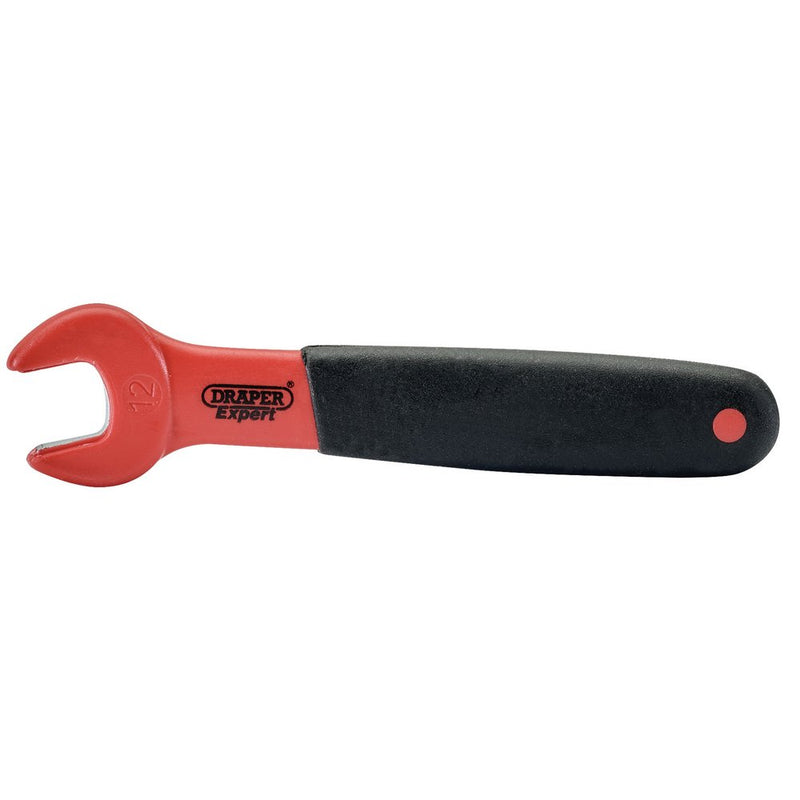 VDE Approved Fully Insulated Open End Spanner, 12mm
