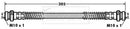 Borg & Beck Brake Hose  - BBH7006 fits Hyundai Atos,Atos Prime