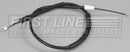 First Line Brake Cable- RH Rear - FKB3046 fits Mercedes Vito 06-