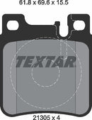 Textar Brake Pad Set - 2130501