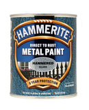 Hammerite Hammered Silver Paint - 750ml