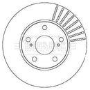 Borg & Beck Brake Disc Pair  - BBD5330 fits Toyota Auris 10/12-