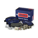 Borg & Beck Front Brake Pads  - BBP1703 fits Cit Xsara/Picasso Peu 206/307
