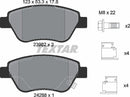 Fiat Opel Vauxhall, Brake Pad Set - Textar 2398202