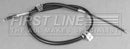 First Line Brake Cable- LH Rear - FKB3144 fits Hyundai Trajet 00-07 (drum)