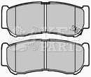 Key Parts Brake Pad Set -KBP2007
