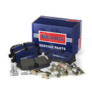 Borg & Beck Rear Brake Pad Set - BBP1941 fits Land Rover Discovery III 04-