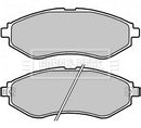 Borg & Beck Front Brake Pad Set -BBP2324