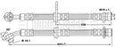 Borg & Beck Brake Hose Part No -BBH6744