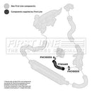 First Line Turbo Hose  - FTH1449 fits AUDI A4,A5,Q5