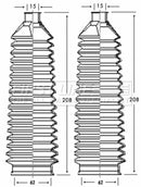 First Line Steering Gaiter Kit Part No -FSG3238