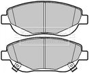 Borg & Beck Front Brake Pad Set - BBP2088 fits Toyota Verso 09-