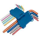 Draper TX-STAR Security Coloured Key Set (9 Piece)