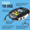 Ring Cordless Digital Inflator And Air Pump (4 In 1 Rechargeable)  - RTC6000