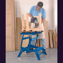 Twin Height Heavy Duty Fold Down Workbench - 650mm