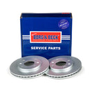 Borg & Beck Brake Disc Pair  - BBD4909 fits Cit AX,Saxo Peu 106,206 91-04
