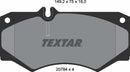 Textar Brake Pad Set - 2078401