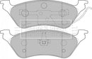 Borg & Beck Rear Brake Pad Set - BBP1889 fits Chrysler Voyager/Cherokee 01-