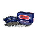 Borg & Beck Front Brake Pad Set - BBP1869 fits Jaguar S Type 4.2 02-
